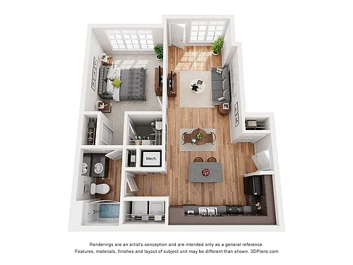 Floor plan Clyde