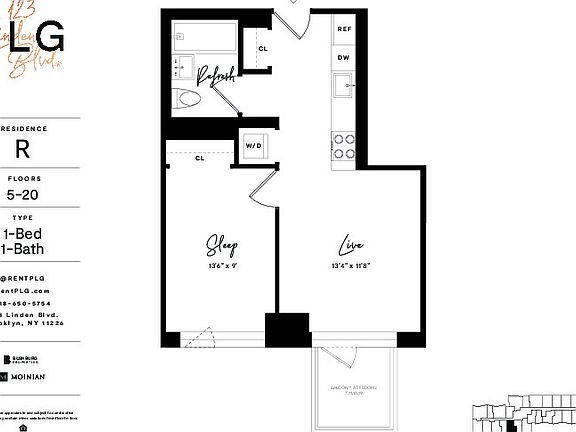 2nd image of 155 Clarkson Ave #20R
