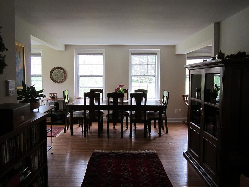 Dining area viewed from front door