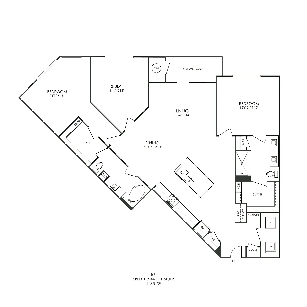 Floor plan B6