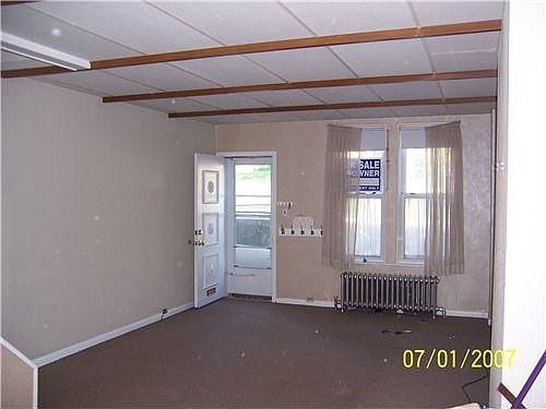 Front half of living room