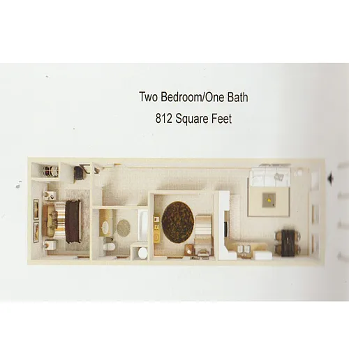 Floor plan 2 bedroom