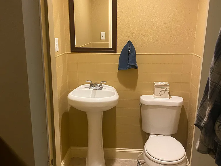 Half bath.