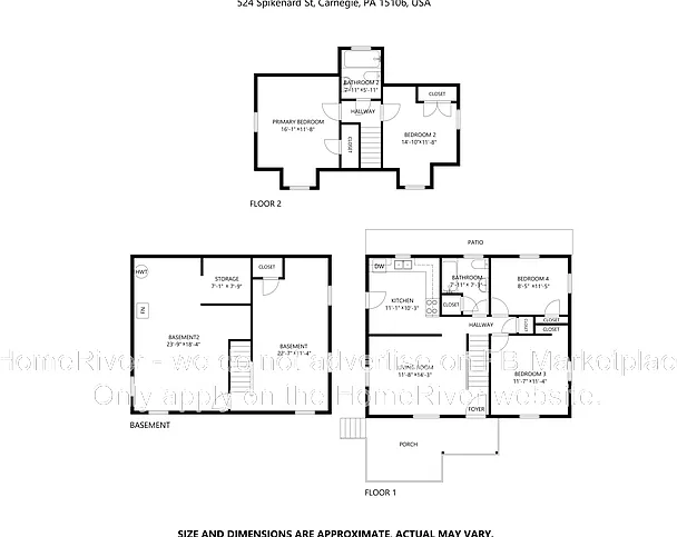 4 bed, 2.0 bath, 1224 sqft, $1,695 — Photo 2