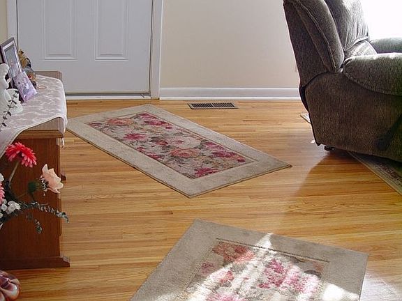 Beautiful hardwood floors