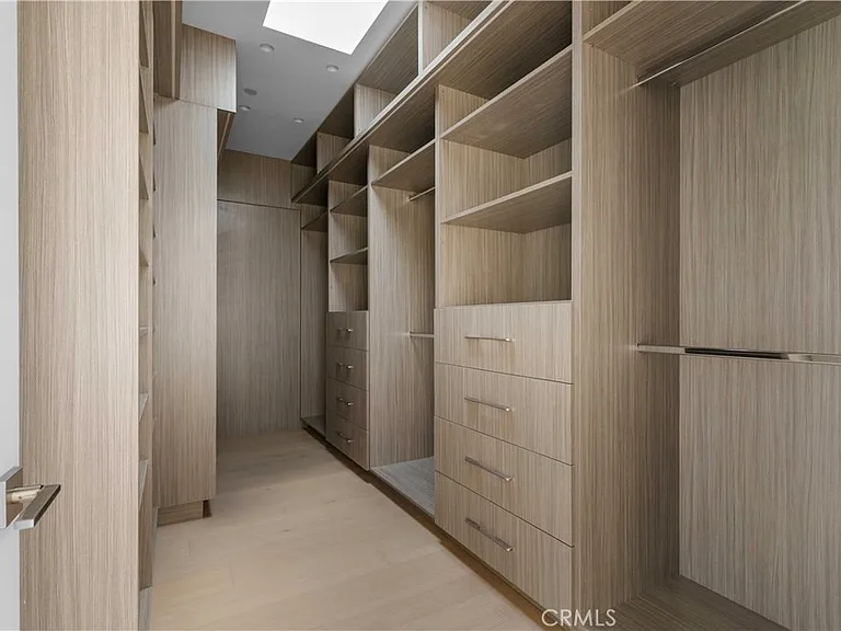Master walk-in closet