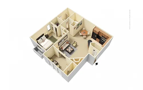 Floor plan Oakdale