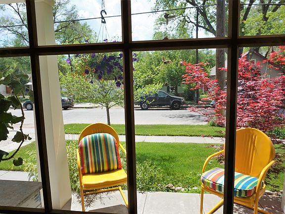 View of porch from living rm
