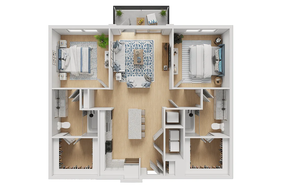 Floor plan B2