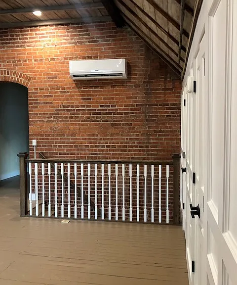 Loft-style entrance