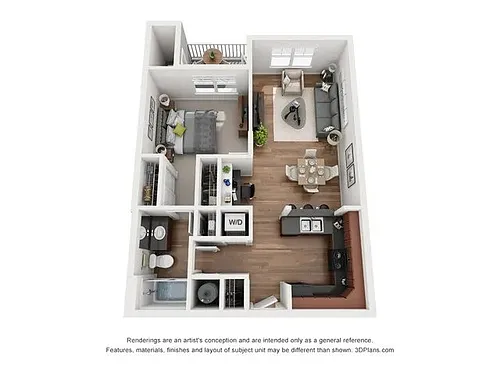 Floor plan The Amelia