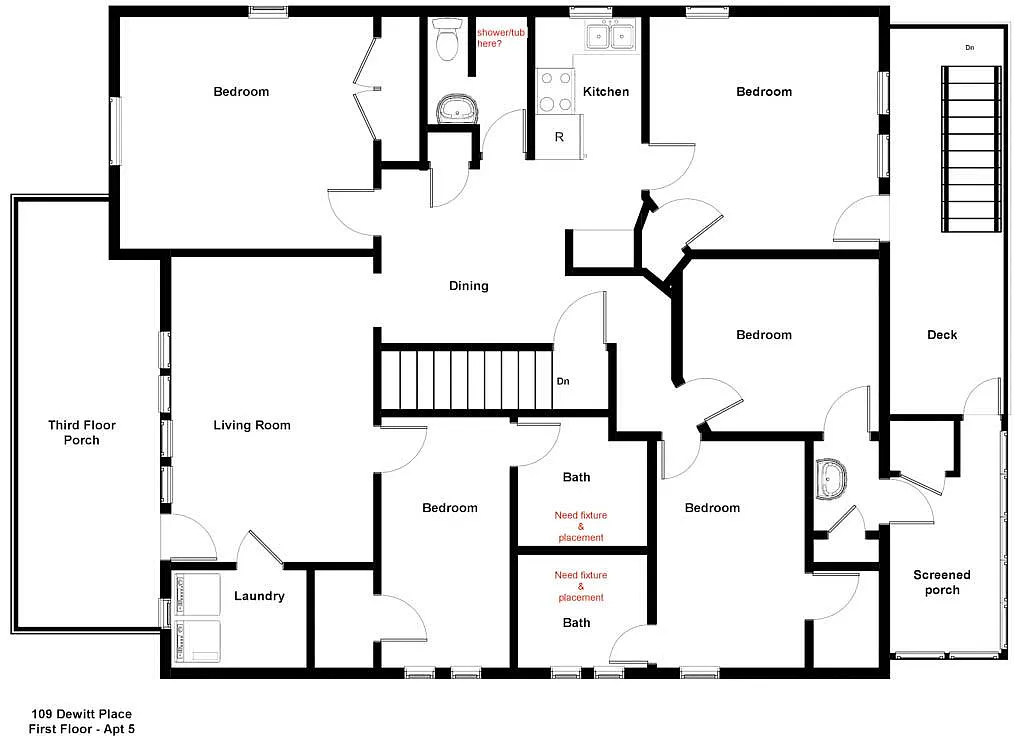 Building Photo - 109 Dewitt Pl #5