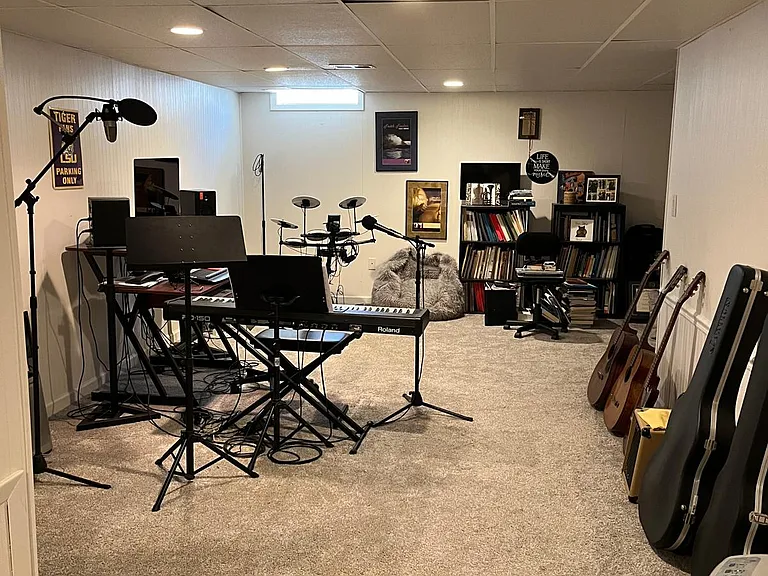 Finished basement