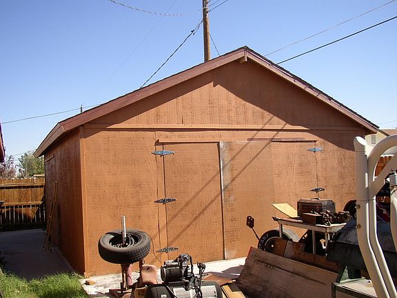 garage out back