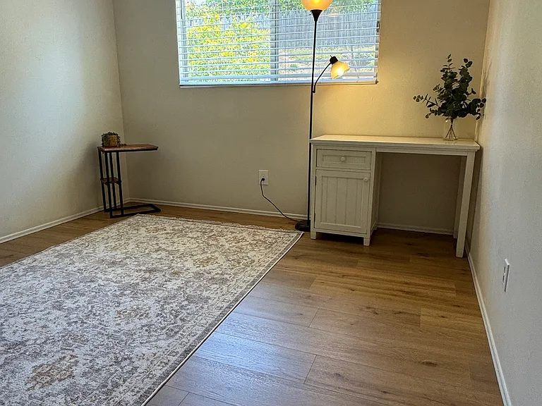 Smaller Bedroom #2 across from Master bedroom. Rent is $1500/mo.