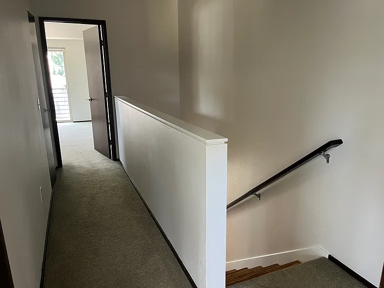 Head upstairs to two bedrooms each with their own bathroom.