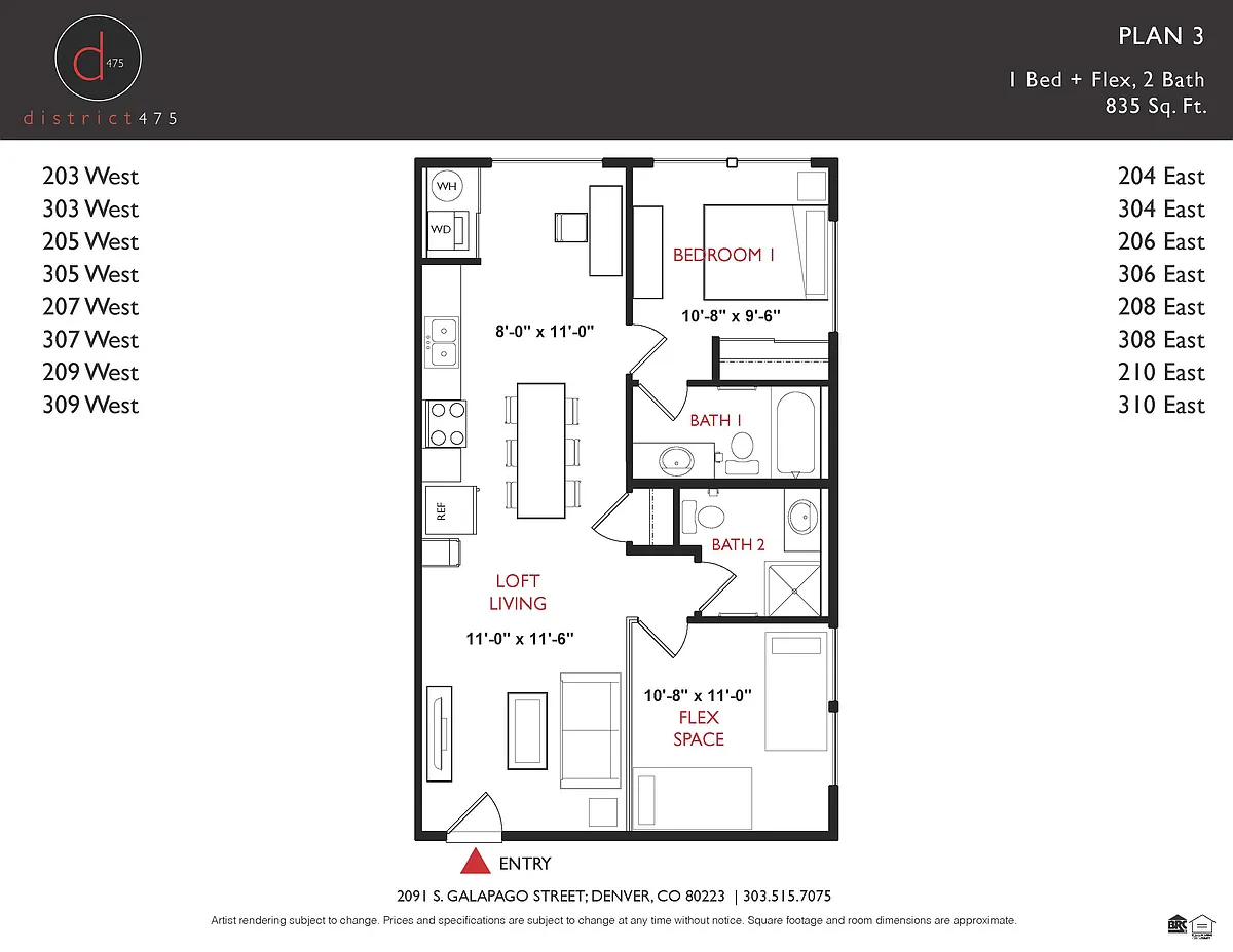 Floor plan Plan 3