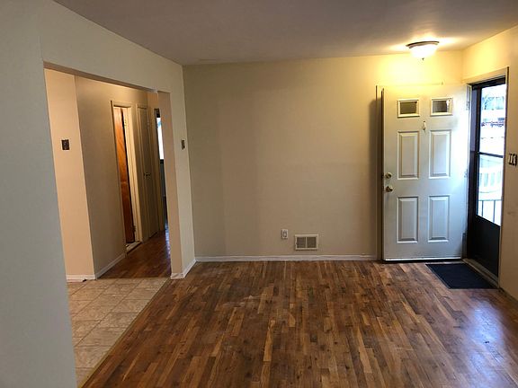 Living room and front entrance