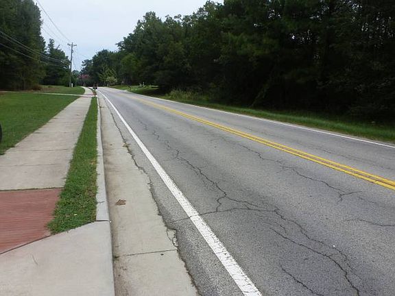 Sidewalks at street