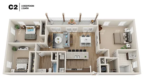 Floor plan C2