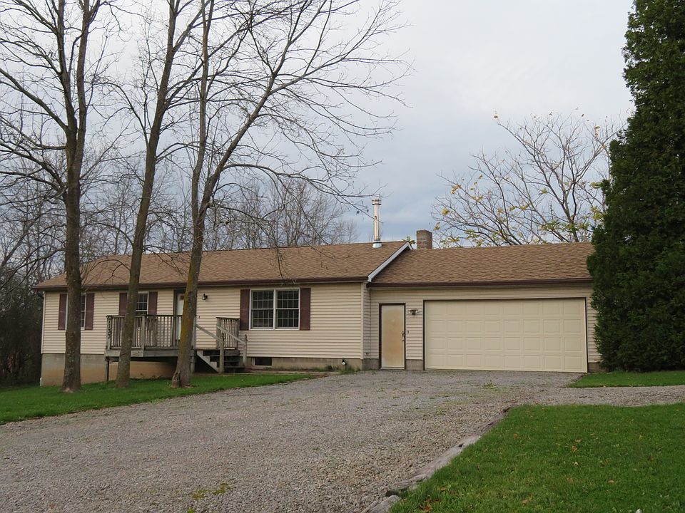 View from driveway