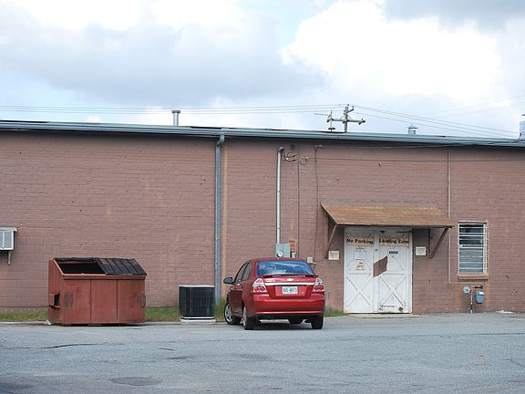 Rear view of building