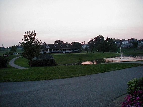 The golf club at dusk!