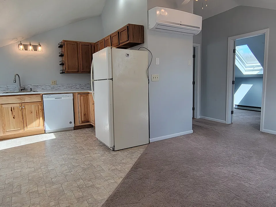 Second floor of apartment- Kitchen and living room with 2 bedrooms.