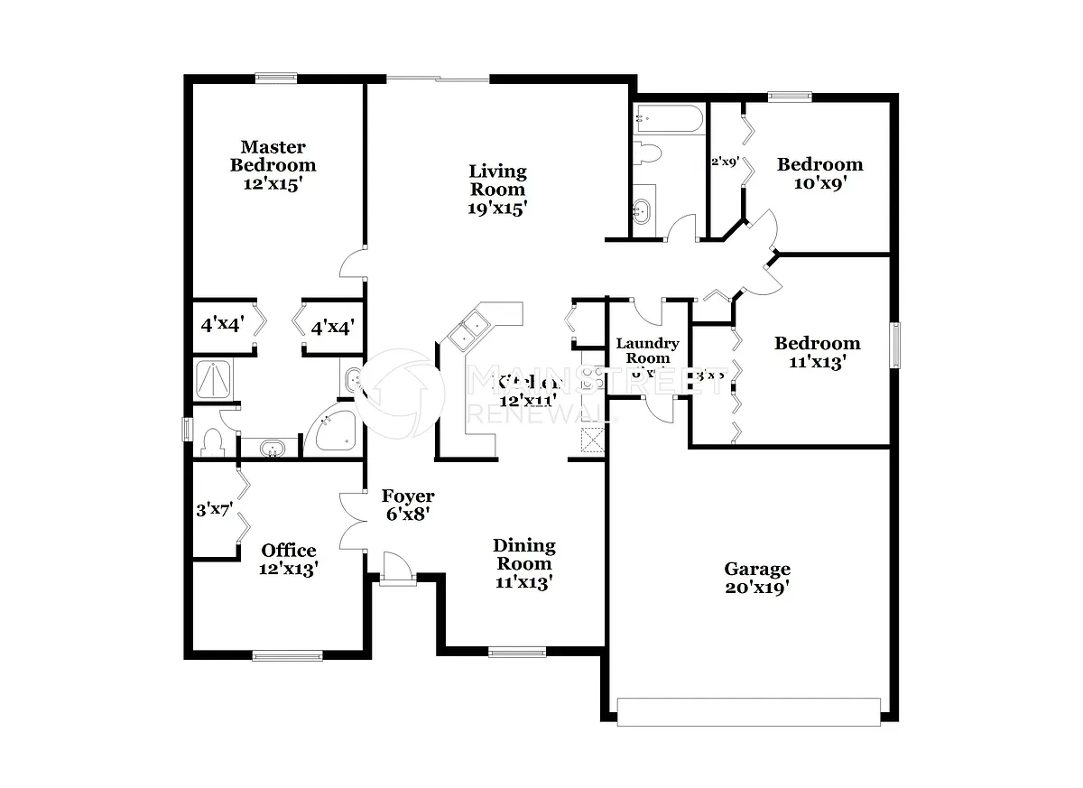 Floor Plan - 1740 Minnow Ct
