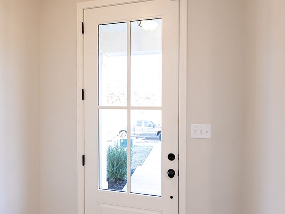 Vertical interior front door
