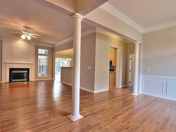 Living Room and Fireplace