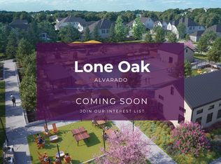 Homes Available Soon, Lone Oak, Alvarado, TX 76009