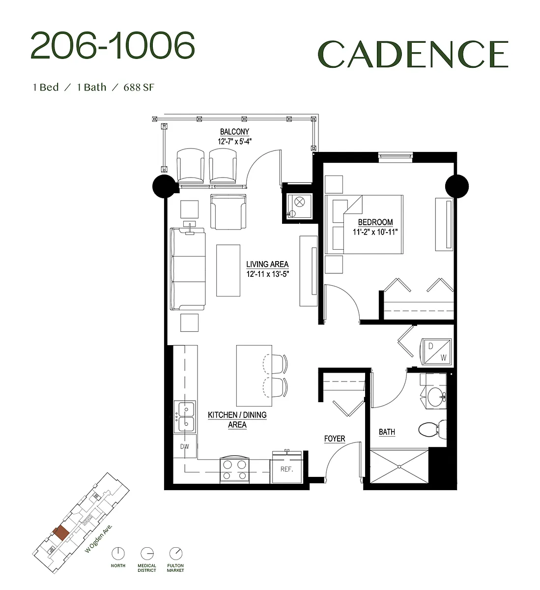 Floor plan 206-1006