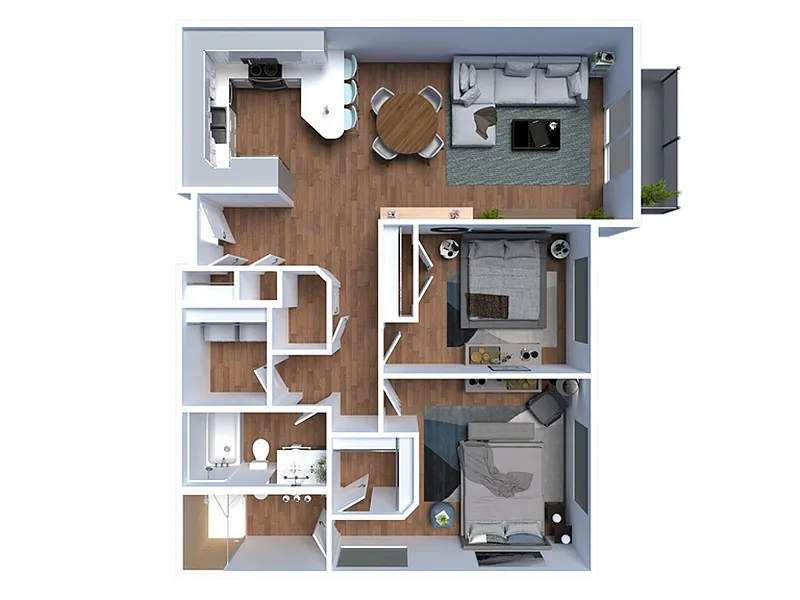 Floor plan B3