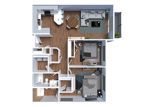 Floor plan B3