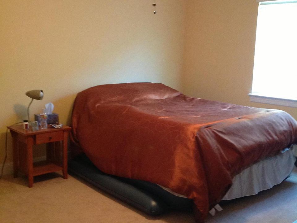 Oversized master with walk-in closet