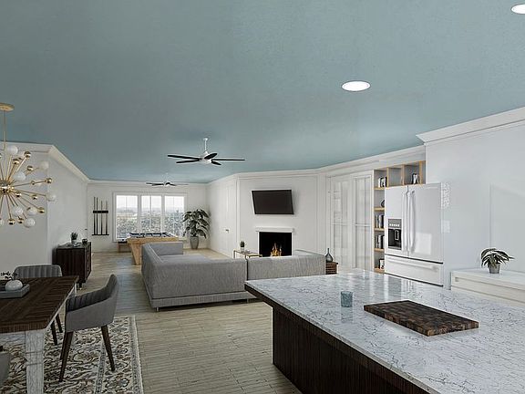 Basement walkout kitchen 