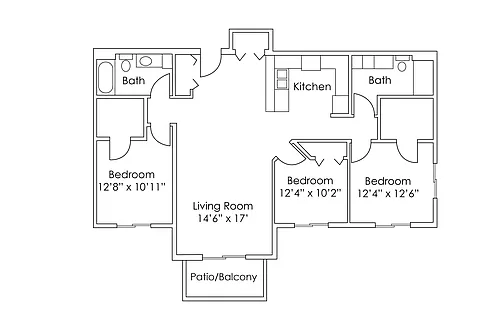 Floor plan C2
