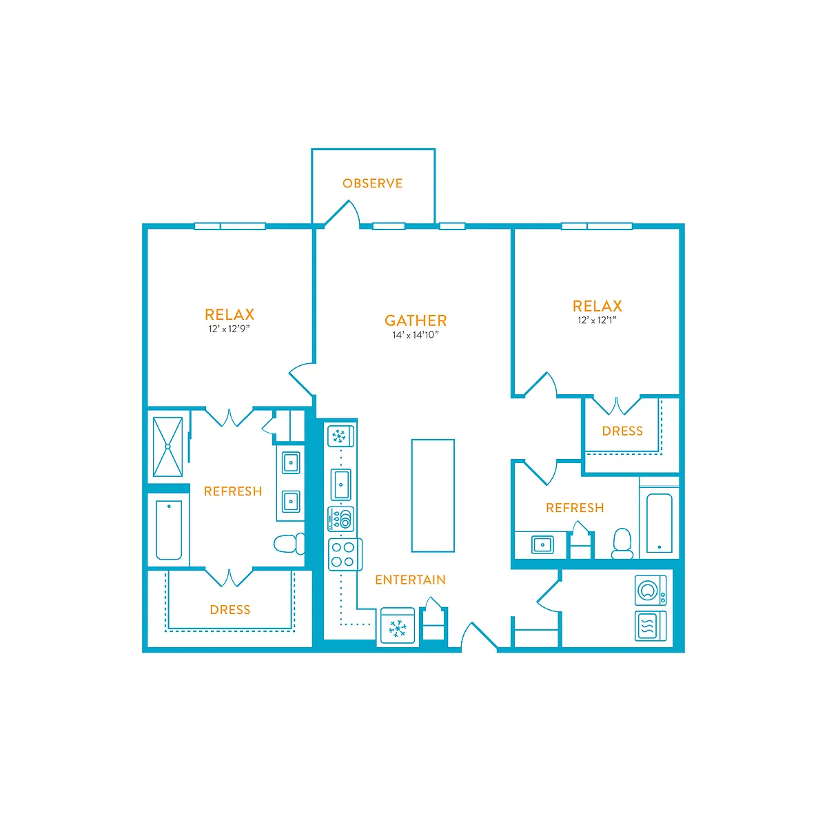 Floor plan Trinity