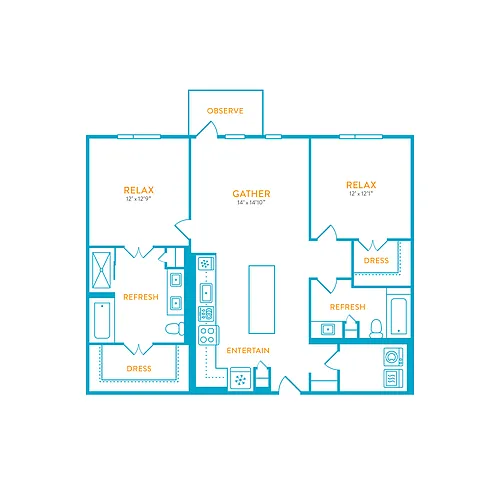 Floor plan Trinity