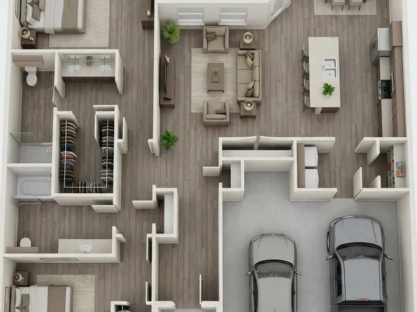 The Willow Plan, Hamilton Creekside Townhomes
