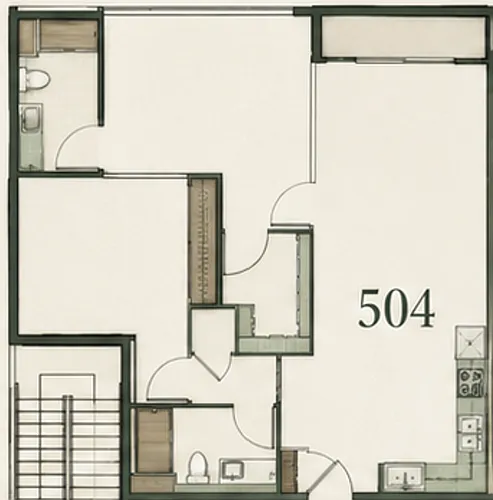 Floor plan The Beverly