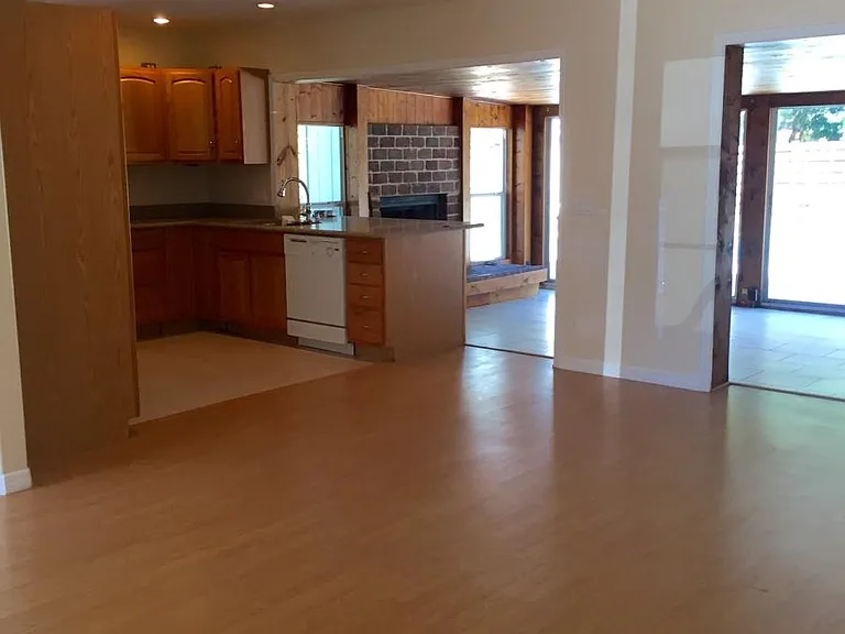 Secondary open plan living