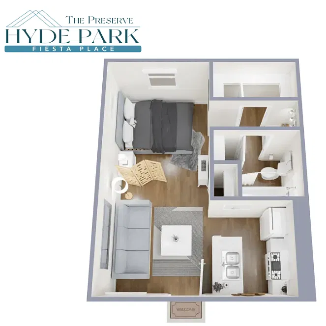 Floor plan Studio
