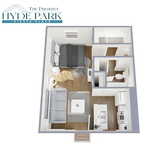 Floor plan Studio