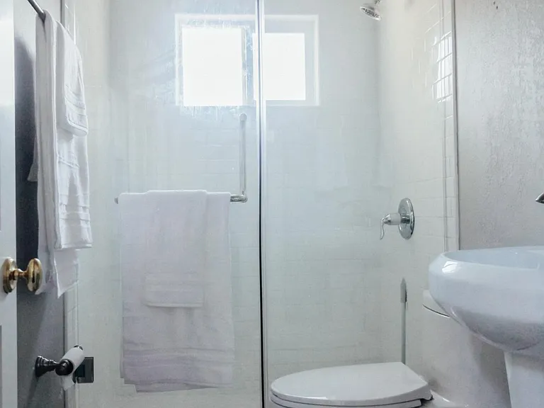 Hallway bathroom