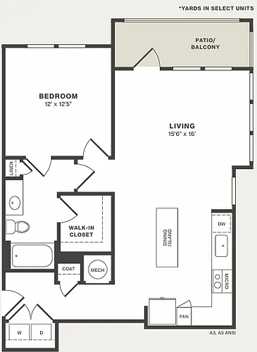 Floor plan A3