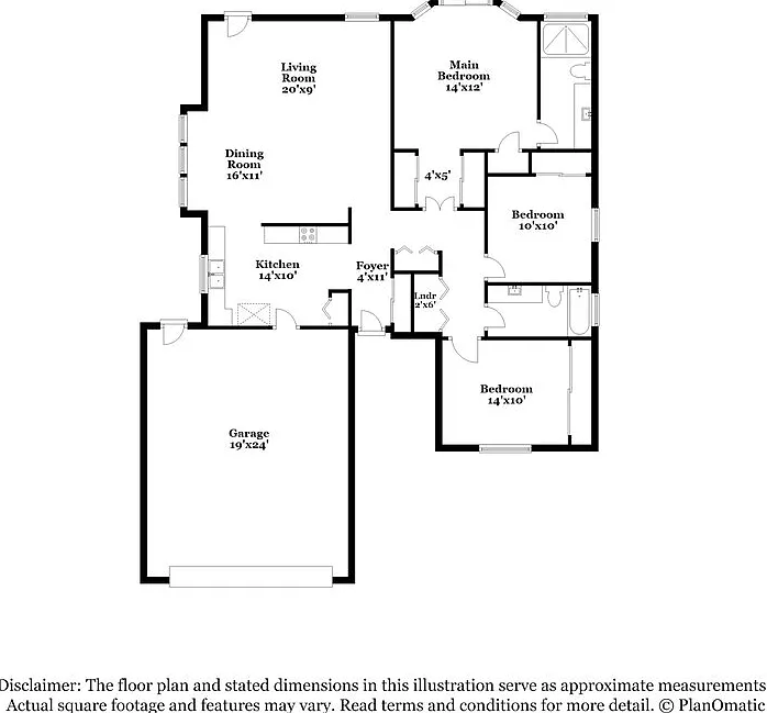 3 bed, 2.0 bath, 1314 sqft, $2,135 — Photo 2