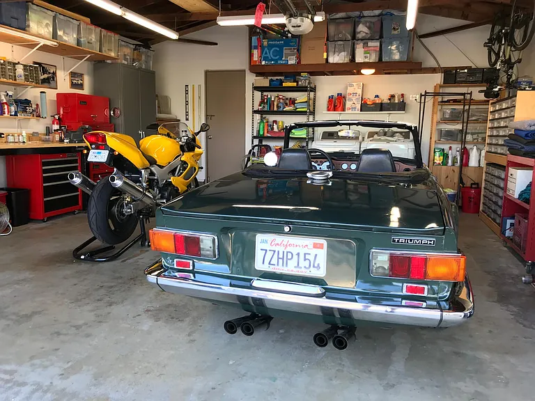 Two car garage