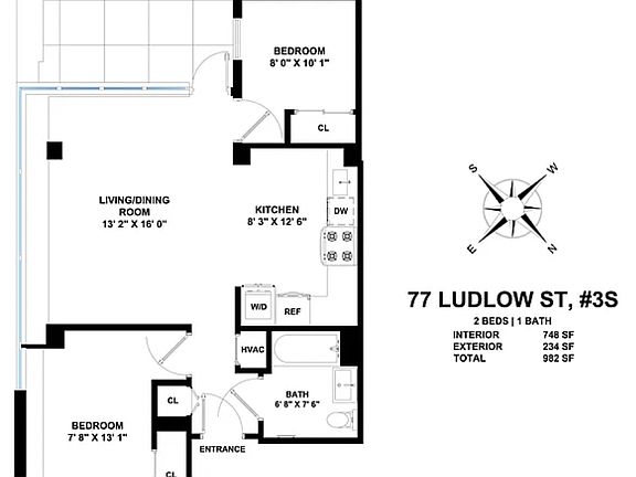 2nd image of 77 Ludlow St APT 3S
